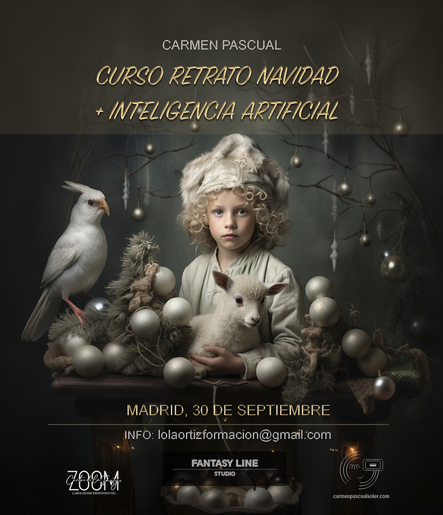 CURSO PRESENCIAL: RETRATO PICTÓRICO INFANTIL NAVIDAD + INTELIGENCIA ARTIFICIAL