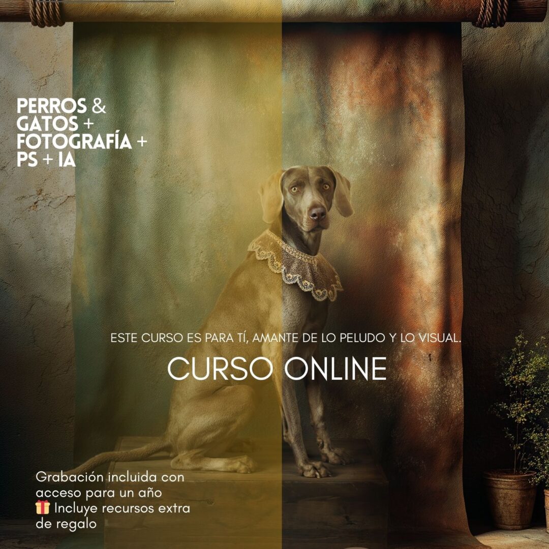 CURSO ONLINE GRABADO "PELUDOGRAFÍAS". ACCESO INMEDIATO. (Grabado el 21 de septiembre de 2025). 4 horas de duración.