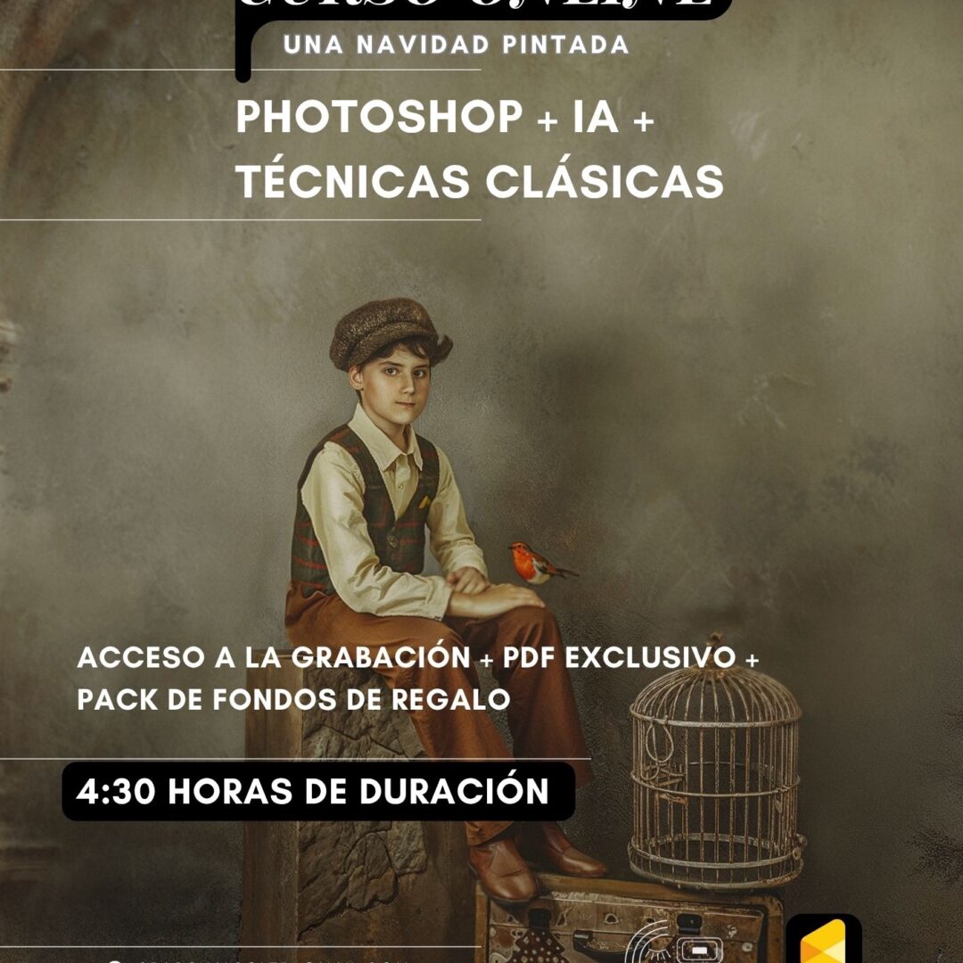 CURSO ONLINE GRABADO. ACCESO INMEDIATO. UNA NAVIDAD PINTADA. DURACIÓN: 4 H 30 MIN.